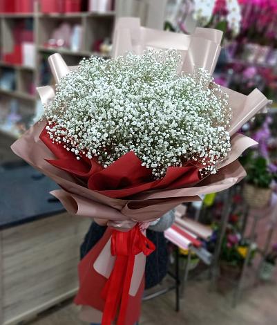 Букет цветов из: Гипсофила в Оханске