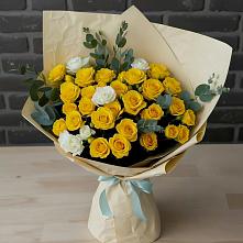 Букет цветов из:  Розы #REPLACE_PRED# Оханске