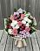 Букет цветов из: Альстромерии, Гвоздики, Розы и Хризантемы в Оханске