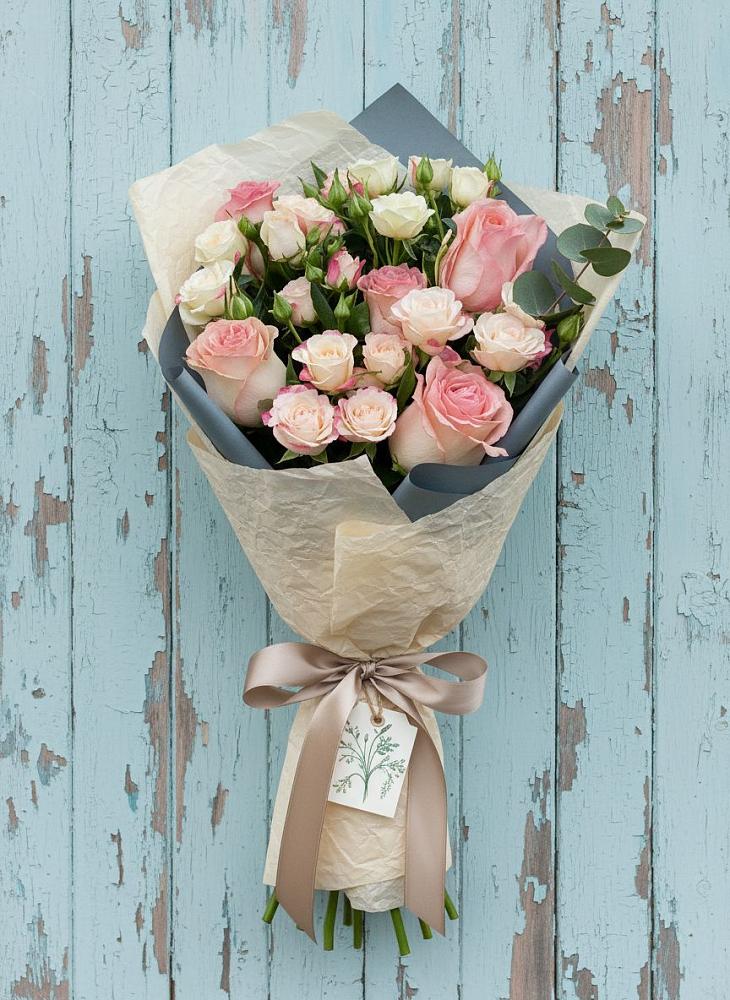 Букет цветов из: Розы в Оханске