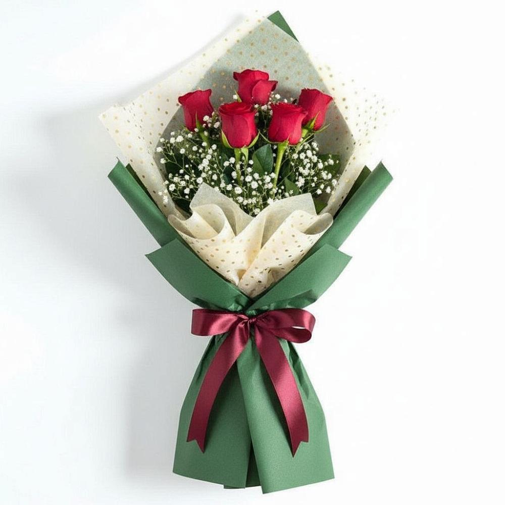 Букет цветов из: Розы в Оханске