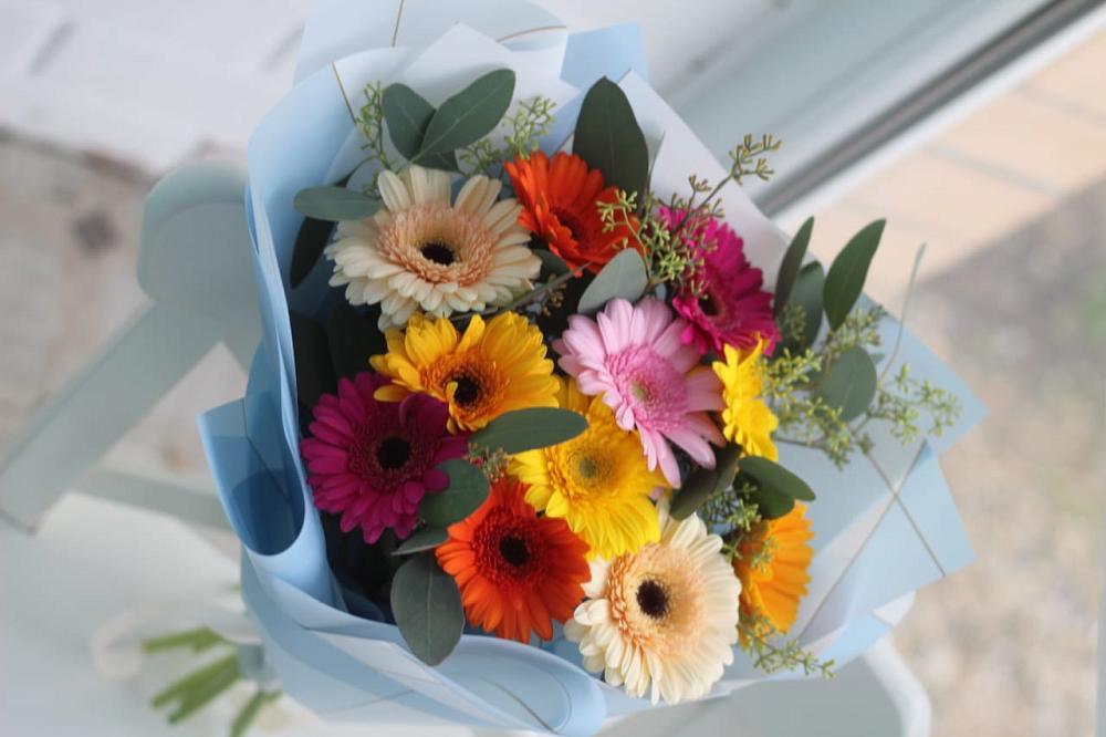 Букет цветов из: Герберы в Оханске