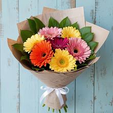 Букет цветов из:  Герберы в Оханске