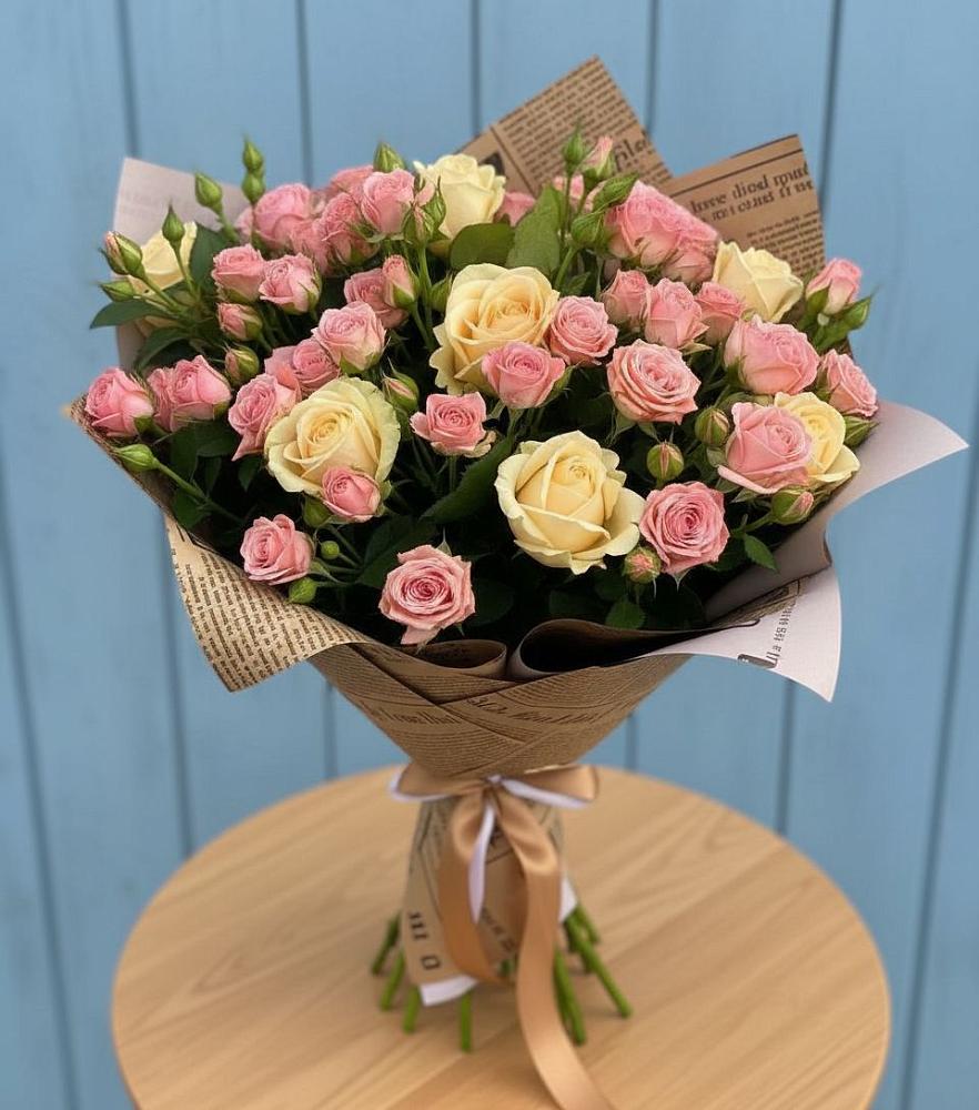 Букет цветов из: Розы в Оханске