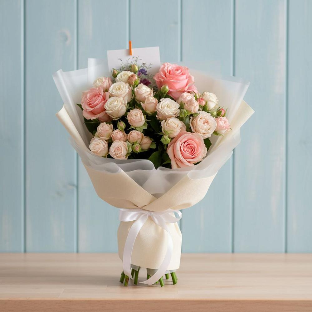 Букет цветов из: Розы в Оханске