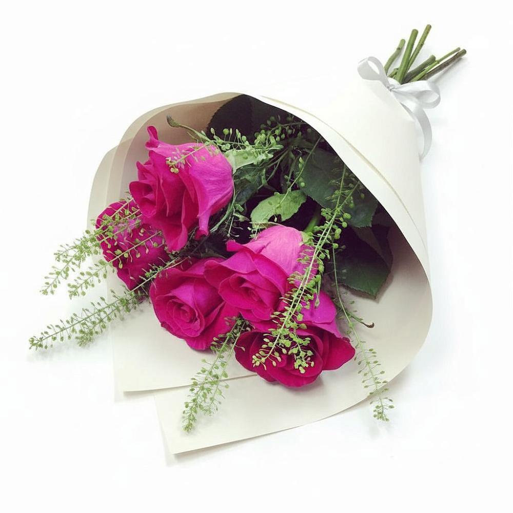 Букет цветов из: Розы в Оханске