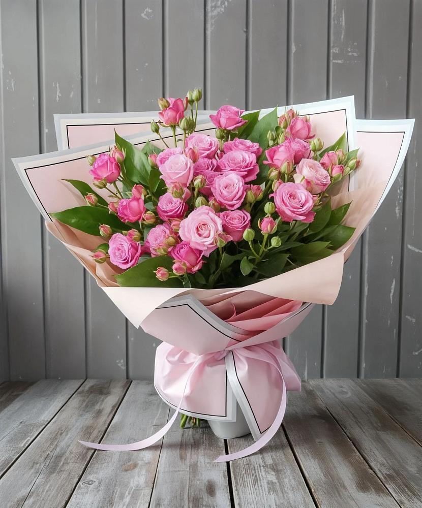 Букет Розовый кустик в Оханске