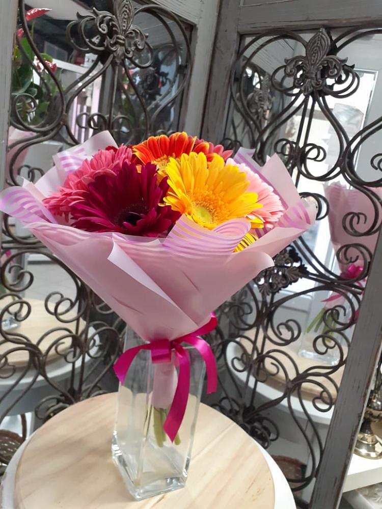 Букет цветов из: Герберы в Оханске