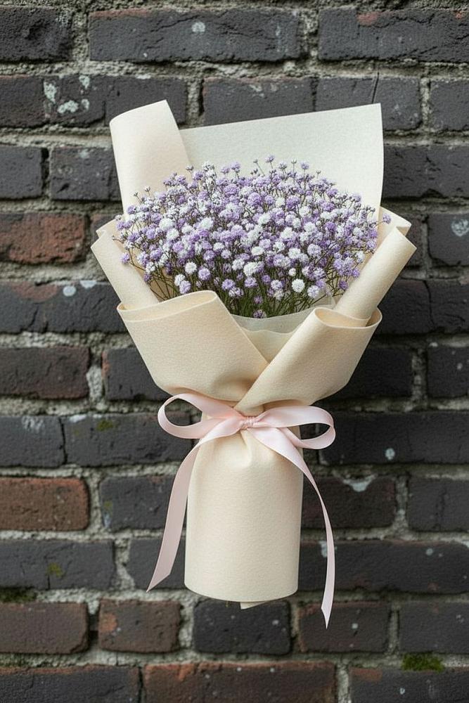 Букет цветов из: Гипсофила в Оханске