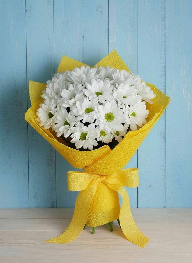 Букет цветов из: Хризантемы в Оханске