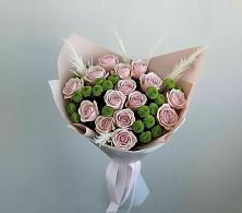 Букет цветов из:  Розы и Хризантемы #REPLACE_PRED# Оханске