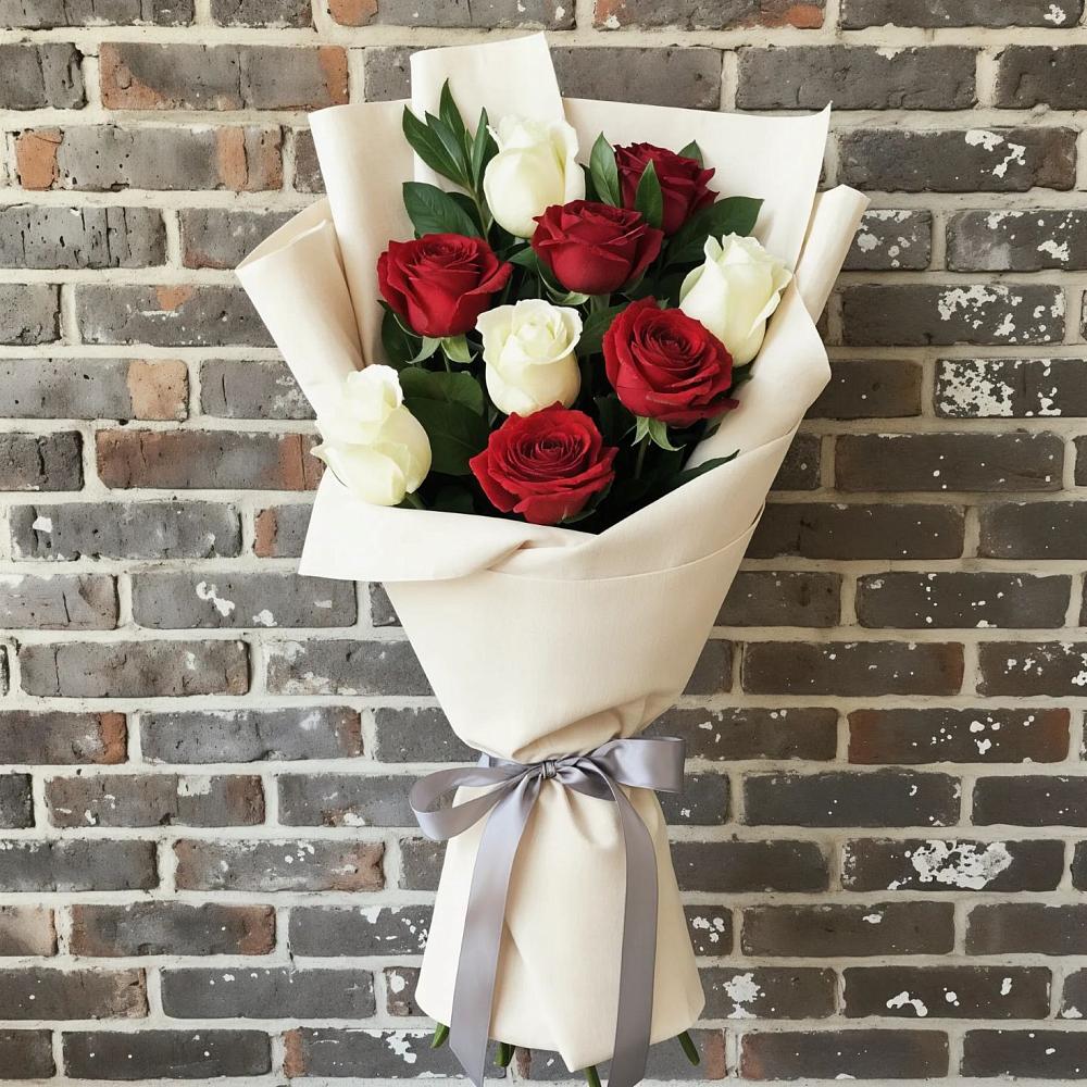 Букет цветов из: Розы в Оханске