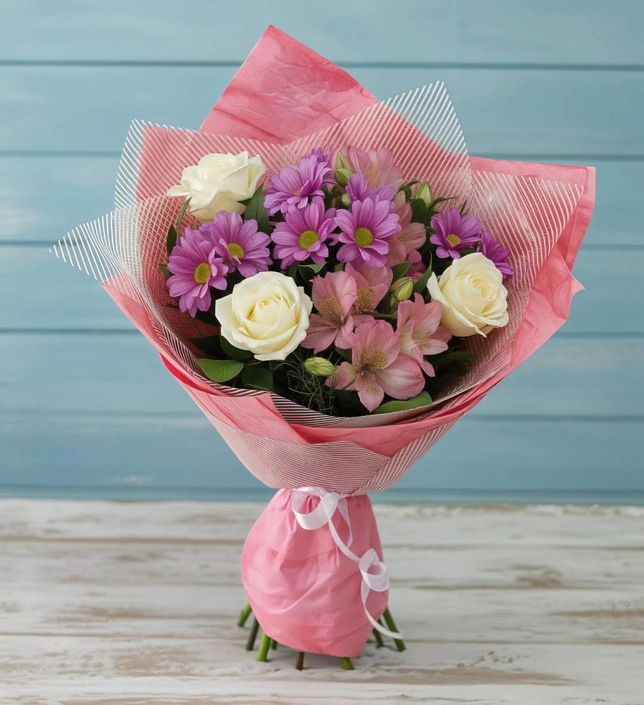 Букет цветов из: Герберы в Оханске