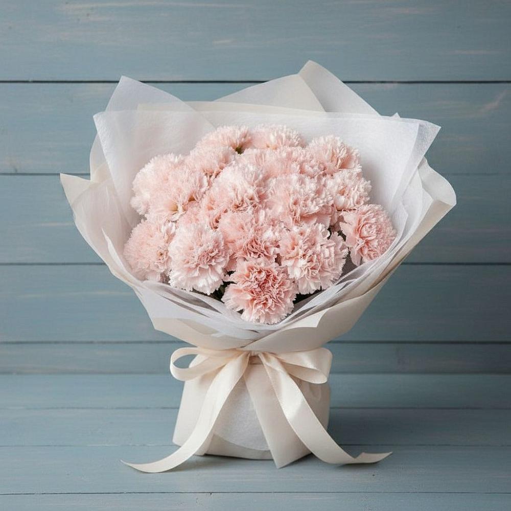 Букет цветов из: Гвоздики в Оханске