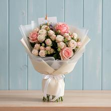 Букет цветов из:  Розы в Оханске