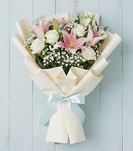 Букет цветов из:  Лилии #REPLACE_PRED# Оханске