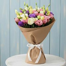 Букет цветов из:  Лизиантусы в Оханске