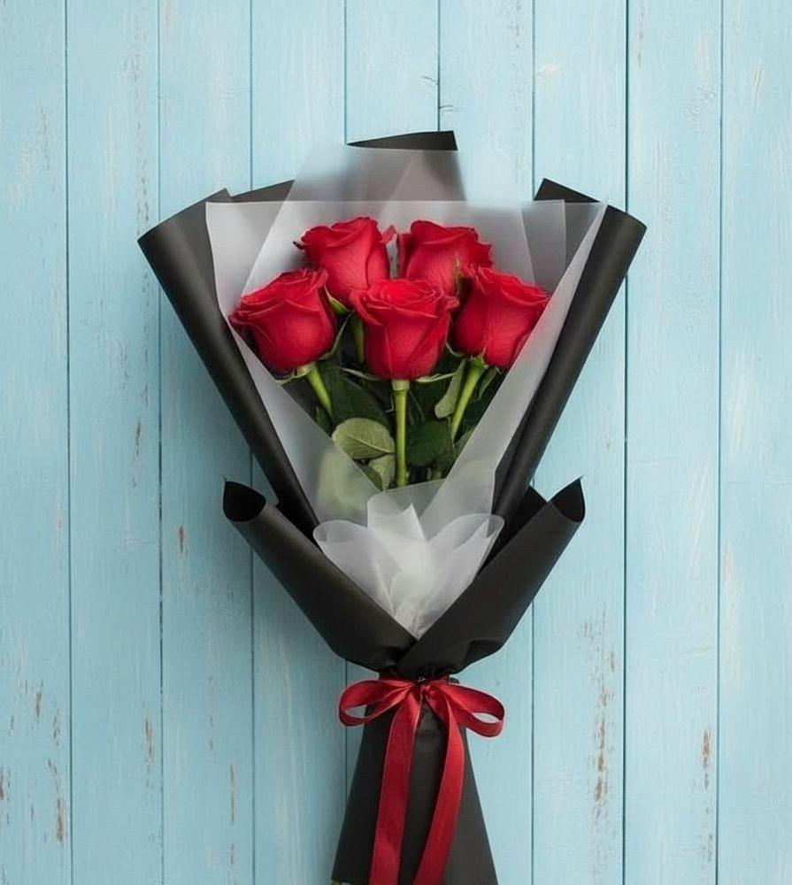 Букет цветов из: Розы в Оханске