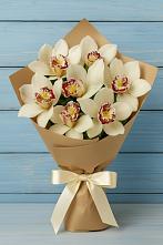 Букет цветов из:  Орхидеи и Розы в Оханске